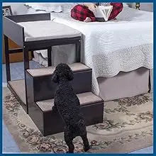 Multi-Level Bunk Bed Pet Stairs
