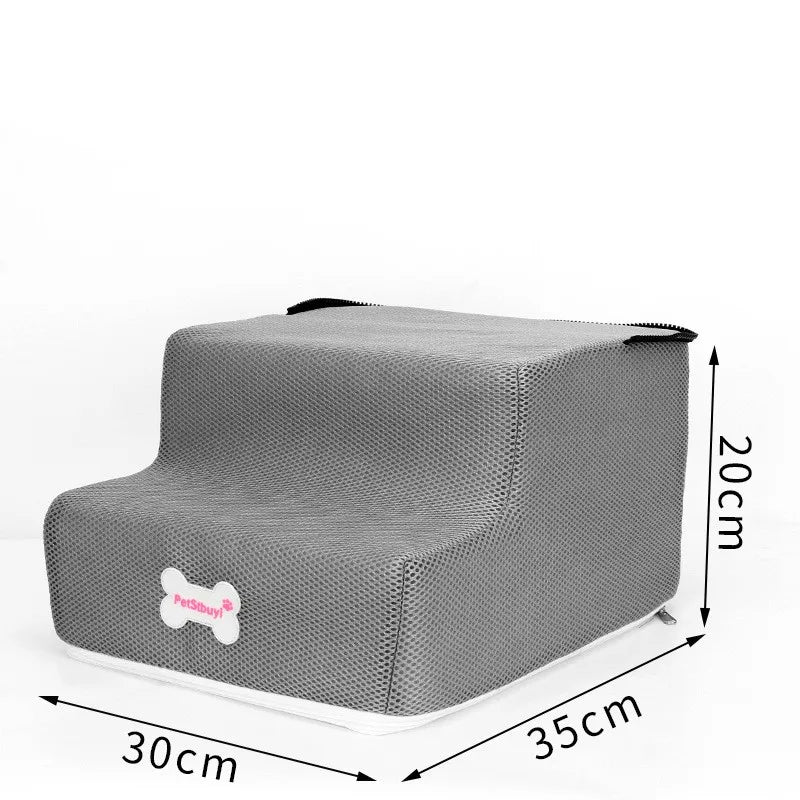 3-Step Pet Stairs for Small Dogs and Cats