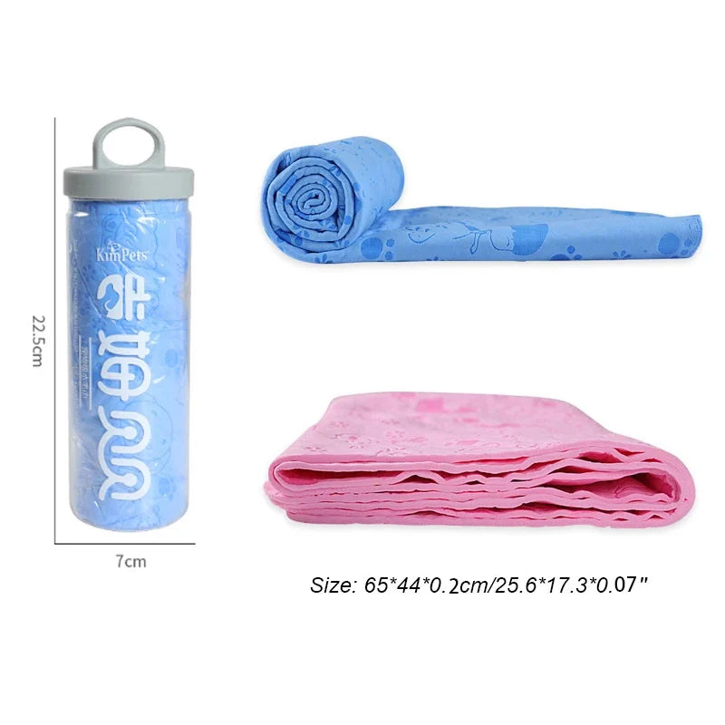 Synthetic Deerskin Pet Bath Towel – Strong Water Absorption, Soft & Lint-Free Quick-Dry Towel