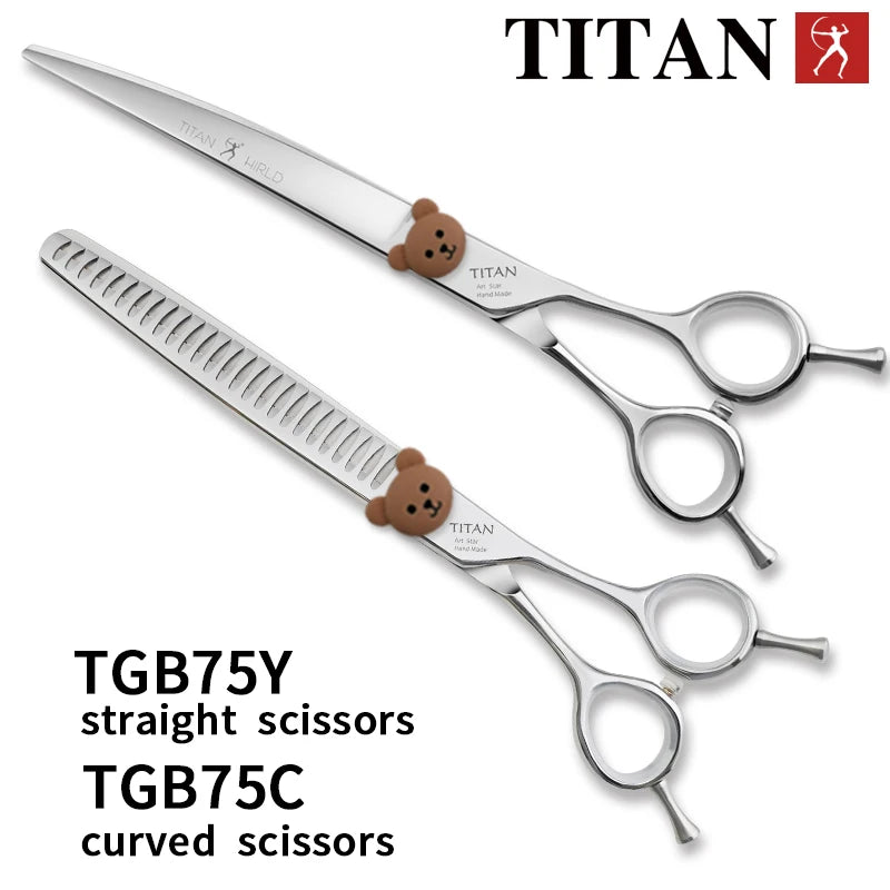 TITAN 7.0/7.5 inch Professional Pet Grooming Shears