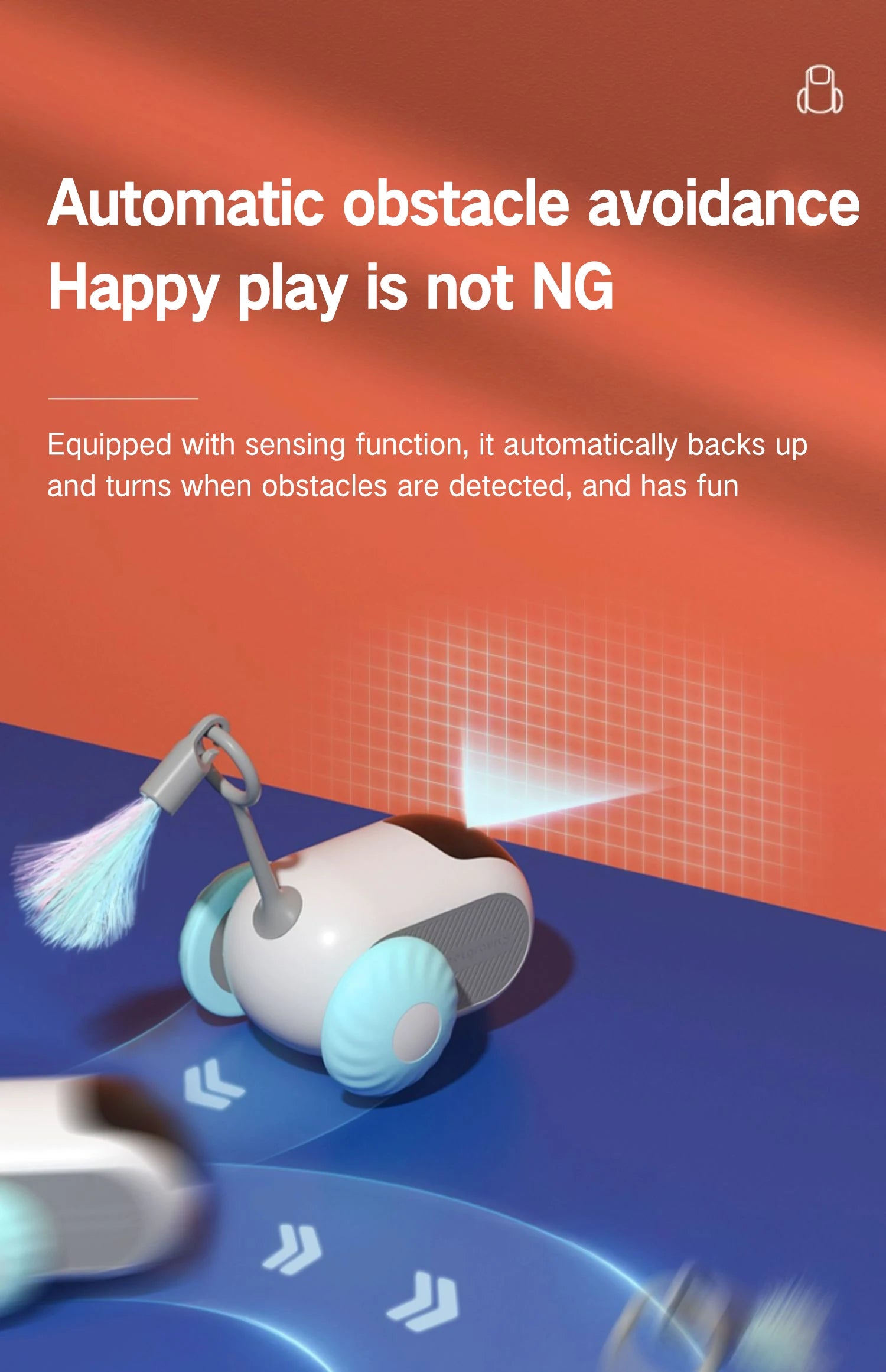 Smart Interactive Cat Toy Car