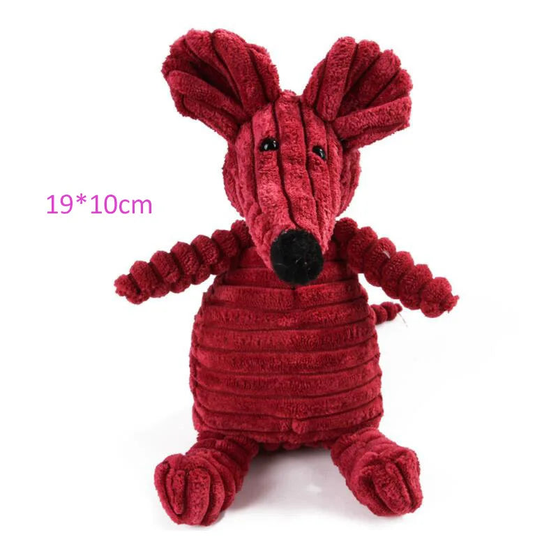 Bite Resistant Squeaky Plush Dog Toy