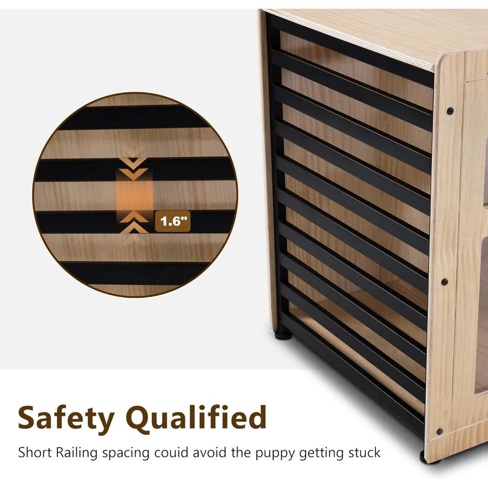 Wooden Dog Crate Furniture