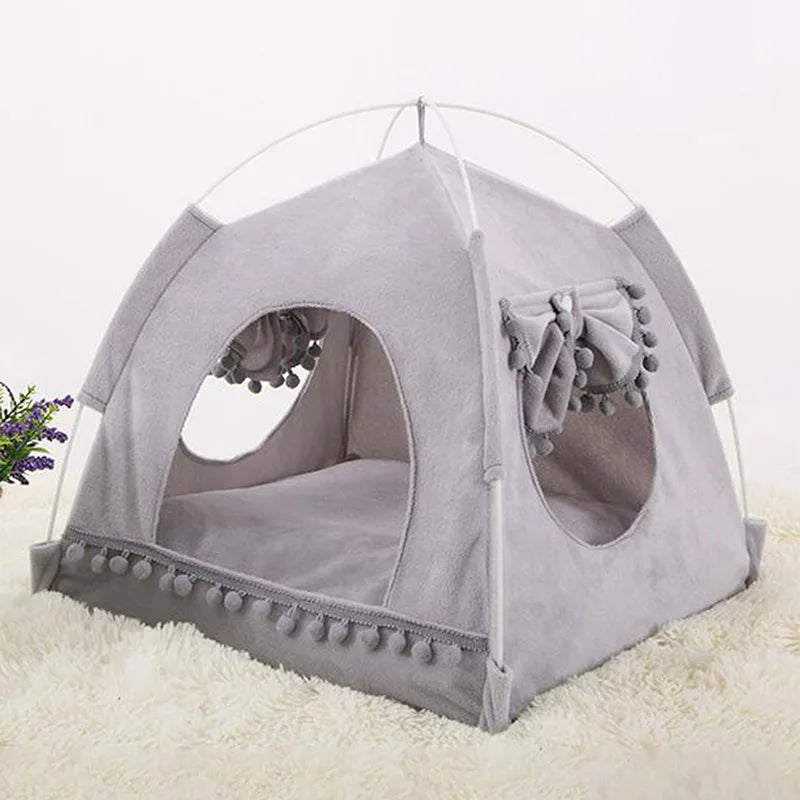 Foldable Sweet Princess Cat Bed