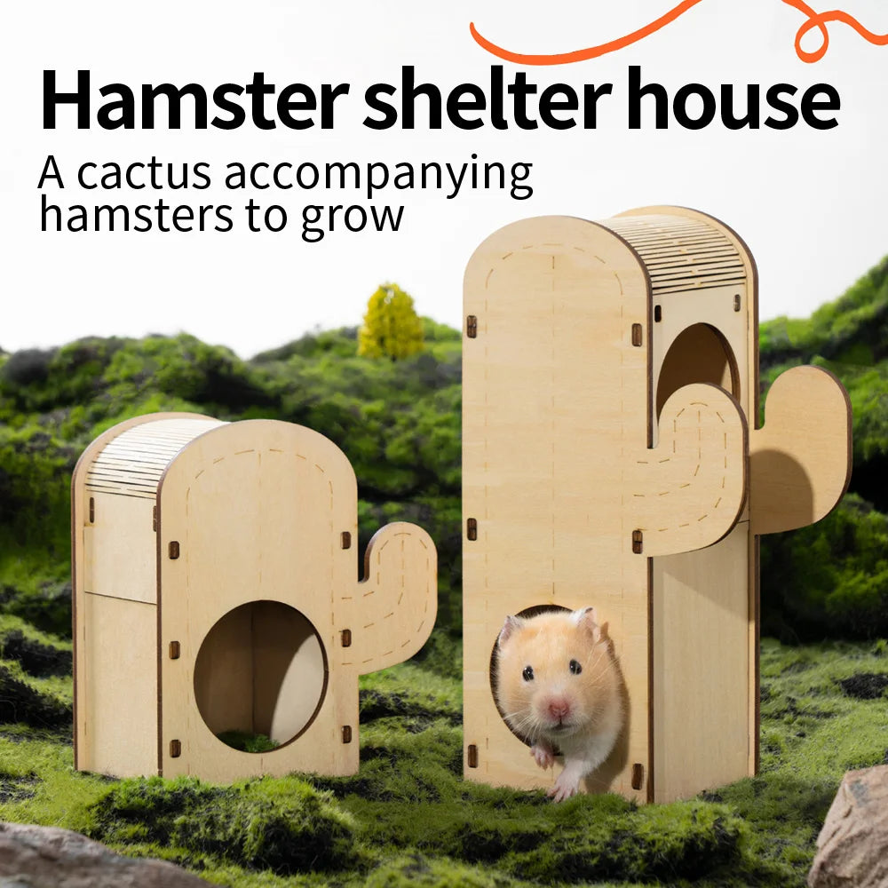 Hamster Wooden House Toys