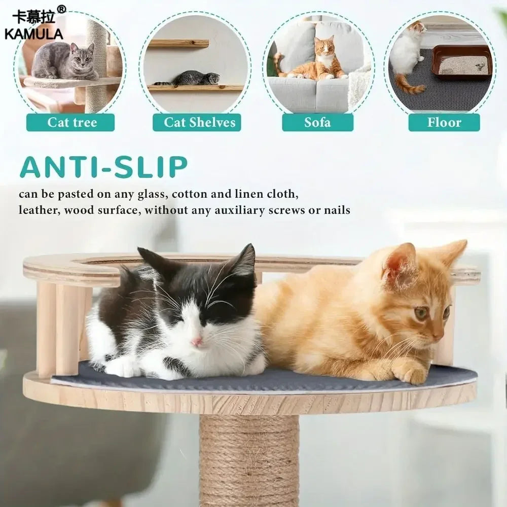 Self-Adhesive Cat Scratching Mat for Furniture Protection