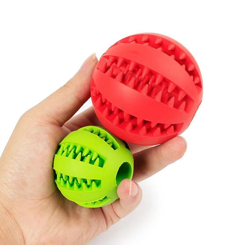 Bite-Resistant Rubber Watermelon Dog Toy