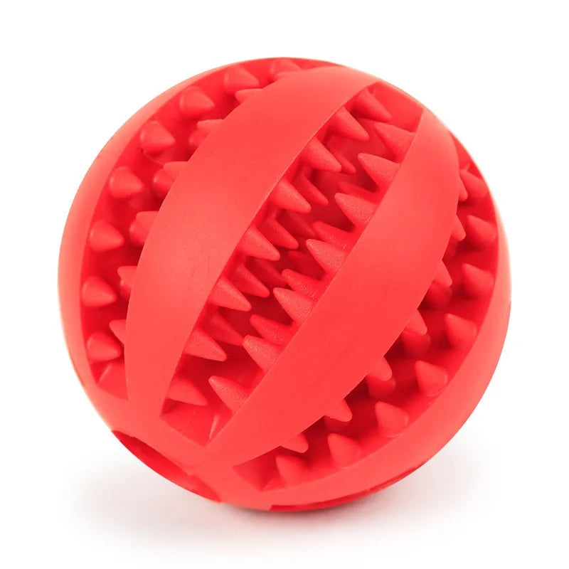 Bite-Resistant Rubber Watermelon Dog Toy