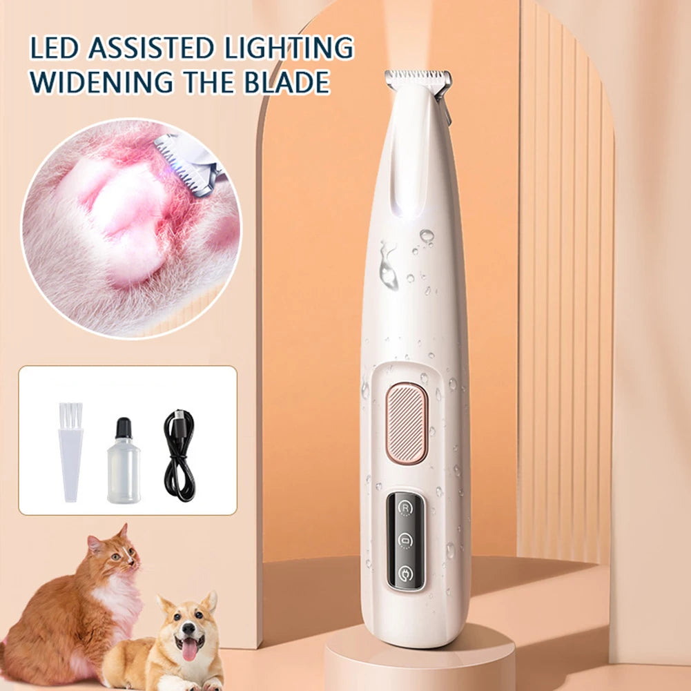 Portable LED Pet Nail Grinder & Trimmer