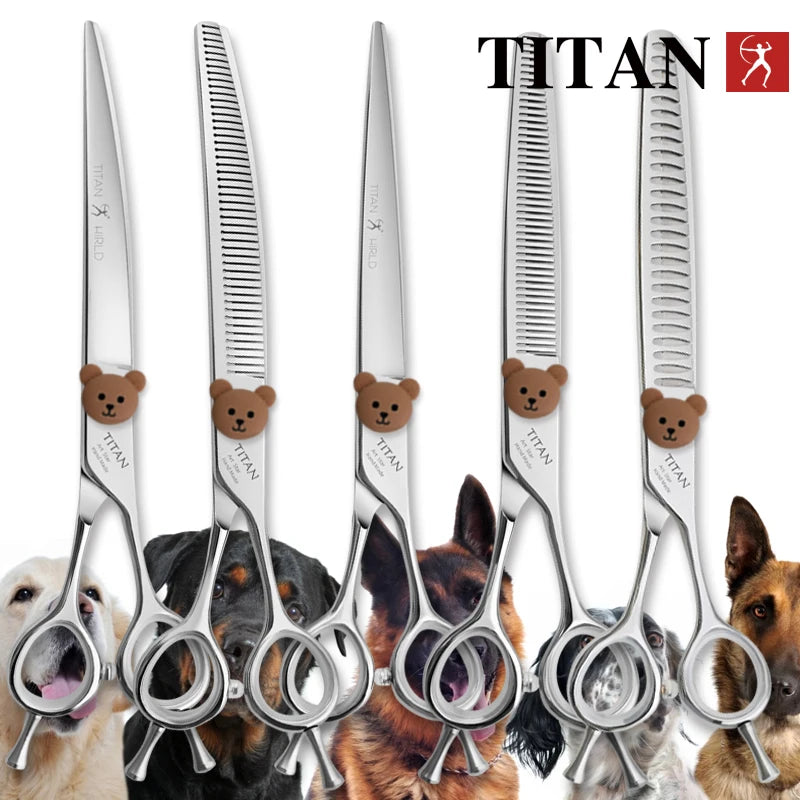 TITAN 7.0/7.5 inch Professional Pet Grooming Shears