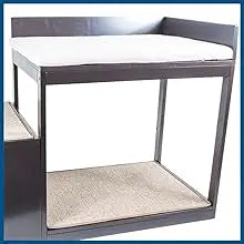 Multi-Level Bunk Bed Pet Stairs