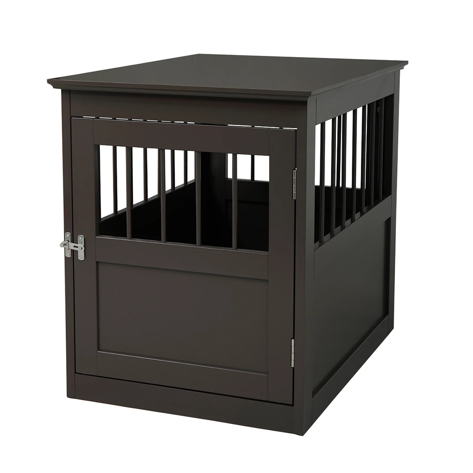 Wood Dog Crate Furniture & End Table