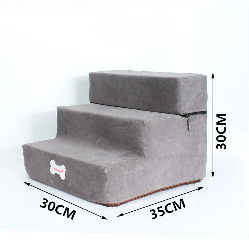 3-Step Pet Stairs for Small Dogs and Cats