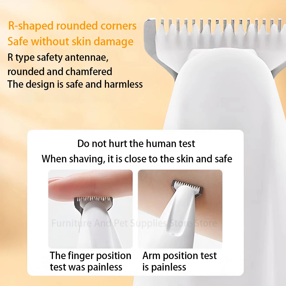 Fully Waterproof Pet Hair Trimmer