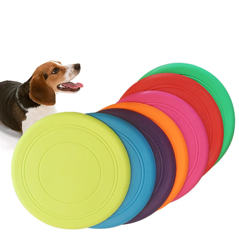 Silicone Flying Saucer Toy for Dogs