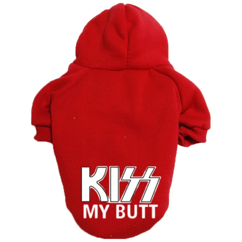 Velvet Warm Dog Hoodie – Cozy Sweaters for Large, Medium, and Small Dogs
