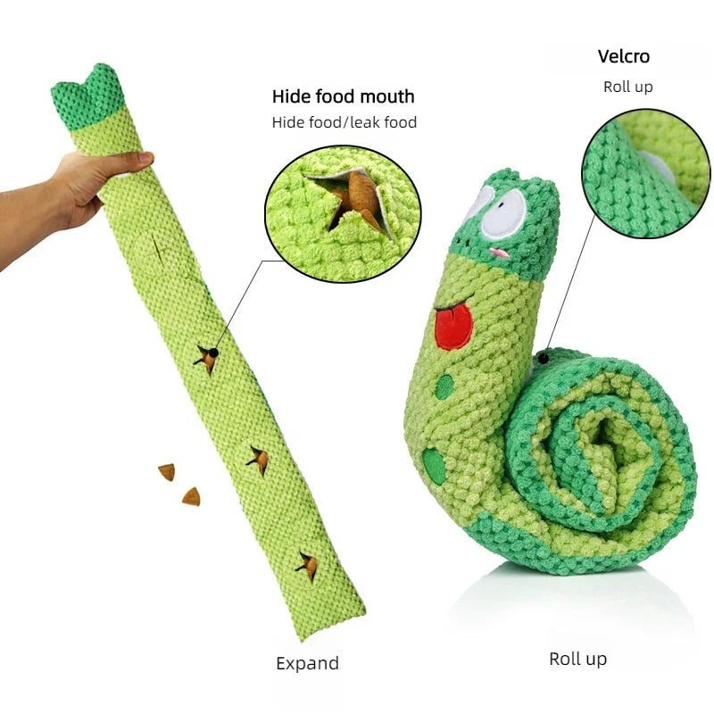 Interactive Toy Indestructible Plush Sound Squeak Puppy Toys