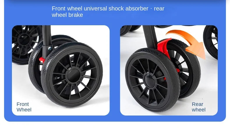 Medium to Large-Sized Pet Stroller