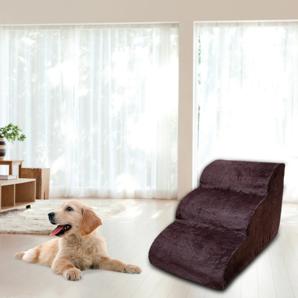 Non-Slip Dog Ramp Stairs with 3 Tiers
