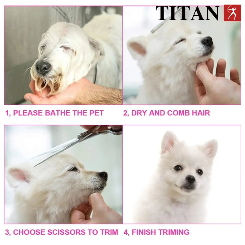 TITAN 7.0/7.5 inch Professional Pet Grooming Shears