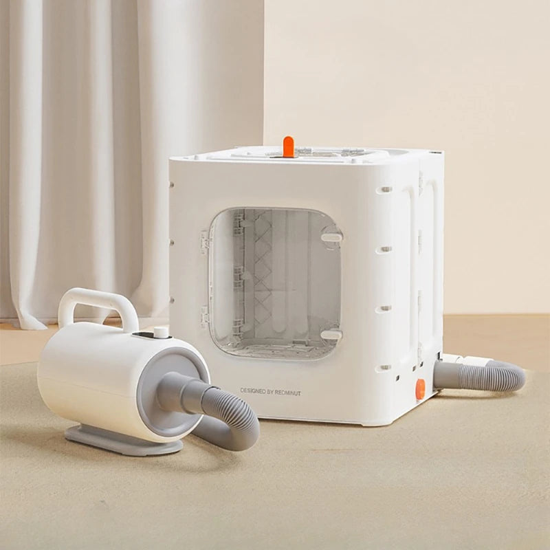 Detached Multifunctional Pet Drying Box – Large-Capacity Hair Dryer for Cats and Small Dogs