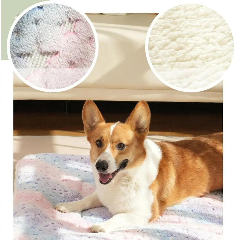 Thickened Pet Sleeping Mat & Soft Sleeping Bag