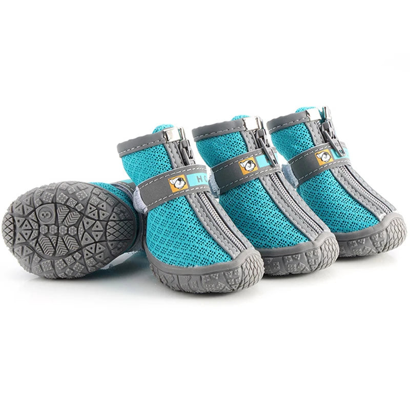 Non-Slip Dog Shoes – Thick Plush Paw Protection for Warmth and Safety