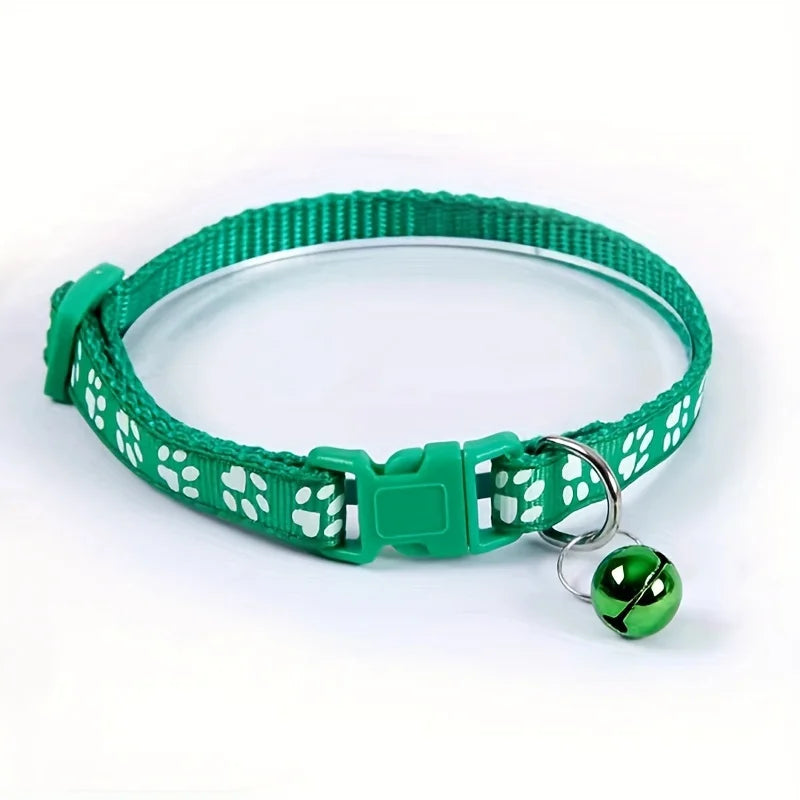 Adjustable Fashion Cat Collar with Bell