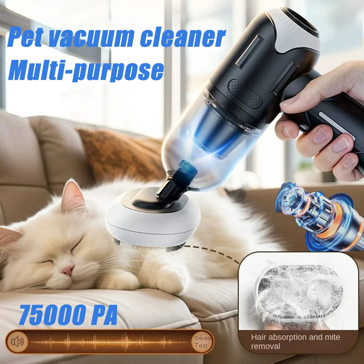 Wireless Pet Hair Vacuum Cleaner