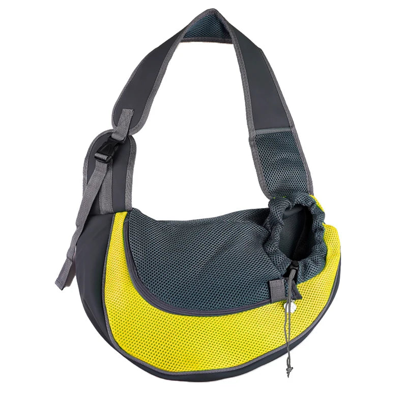 Travel Tote Shoulder Bags Mesh Pet Sling Carry Bag