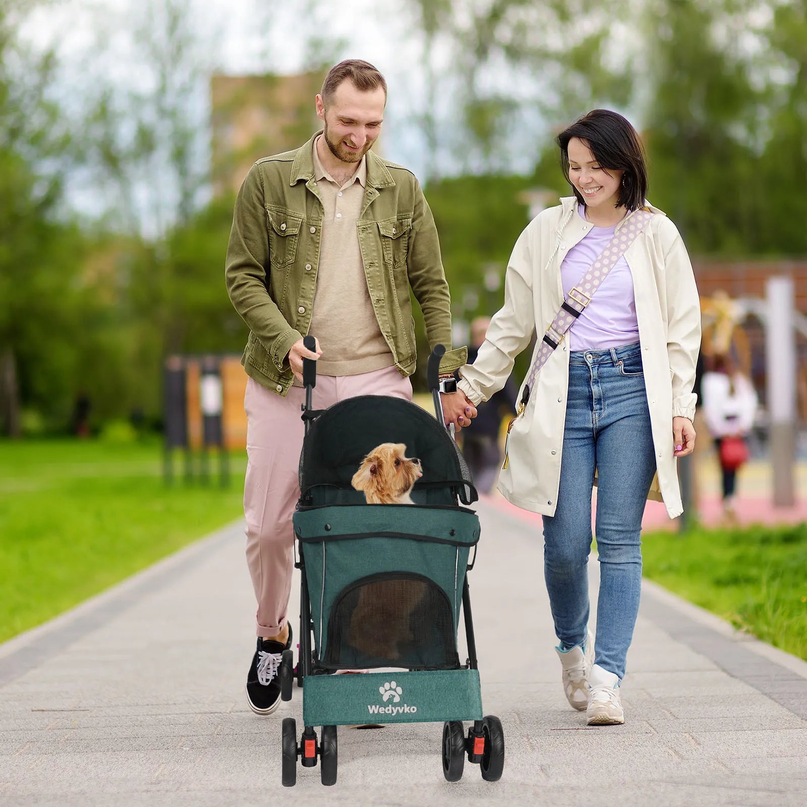 Lightweight Outdoor Puppy & Cat Stroller