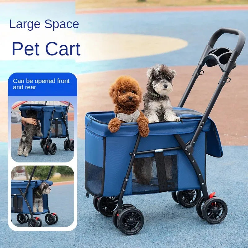 Medium to Large-Sized Pet Stroller