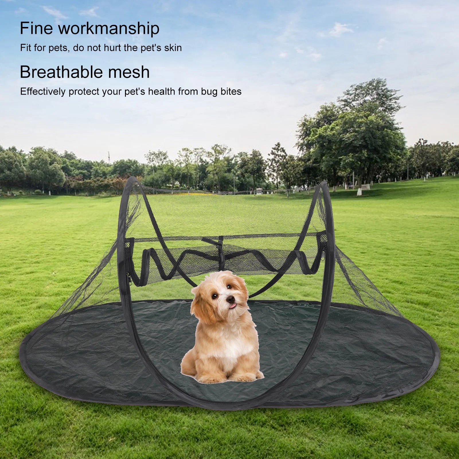 Portable Folding Pet Tent & Playpen