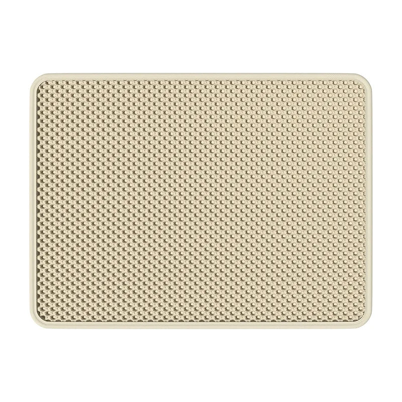 Double-Layer Cat Litter Mat