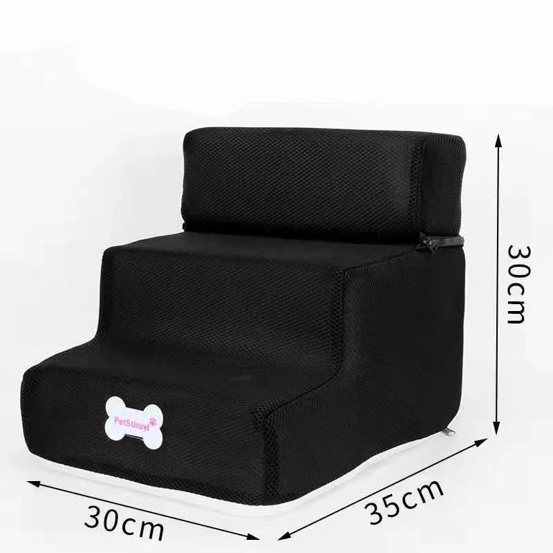 3-Step Pet Stairs for Small Dogs and Cats