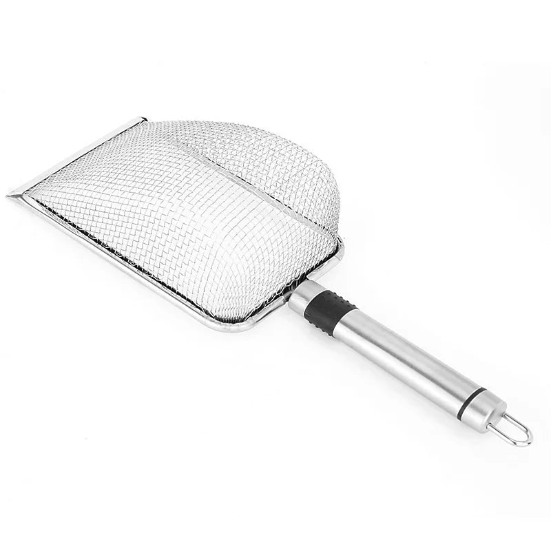 Stainless Steel Cat Litter Scoop with Fine Mesh