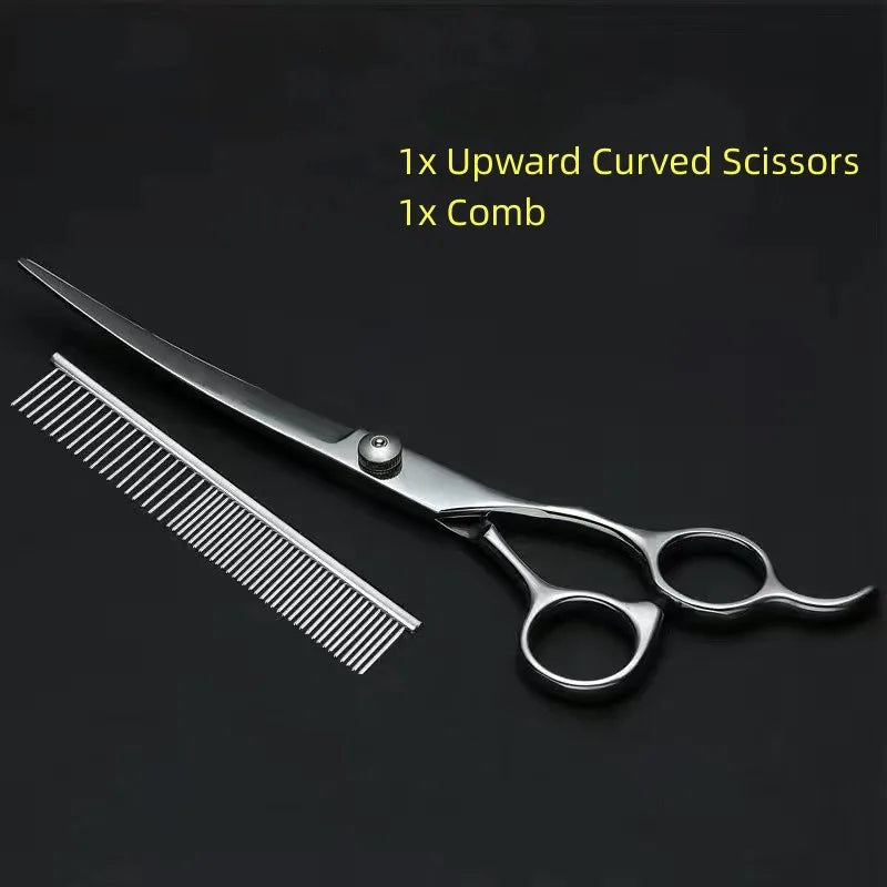 Professional Trimming Bent Scissors