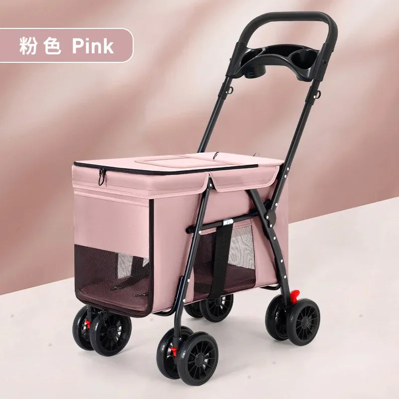 Medium to Large-Sized Pet Stroller