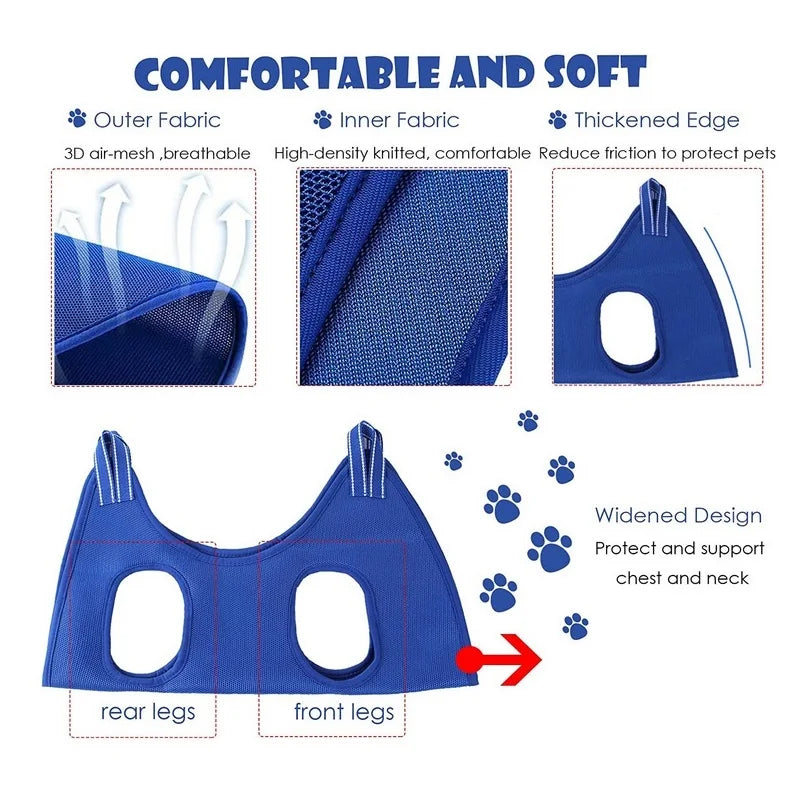 Fixed Grooming Hammock Bath Bag