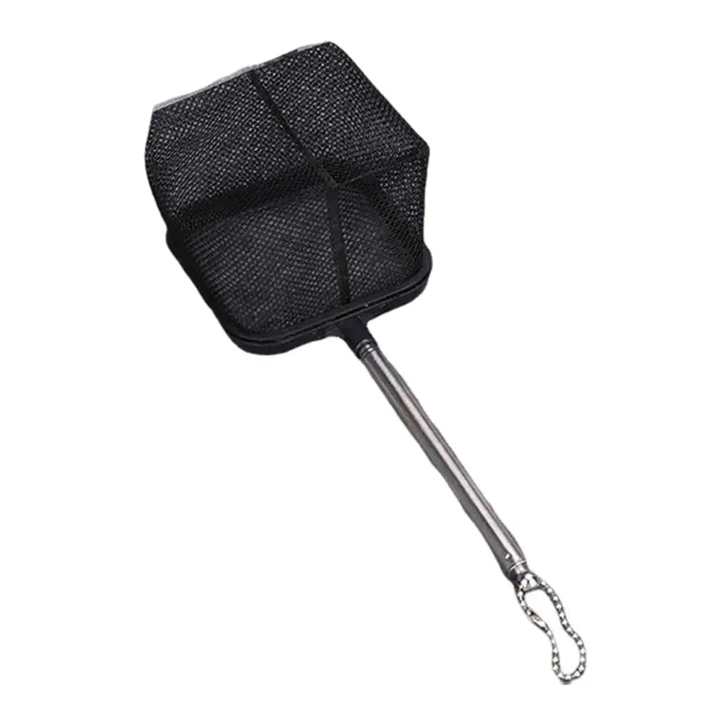 Aquarium Square Fishing Net with Suction Cup & Extendable Handle
