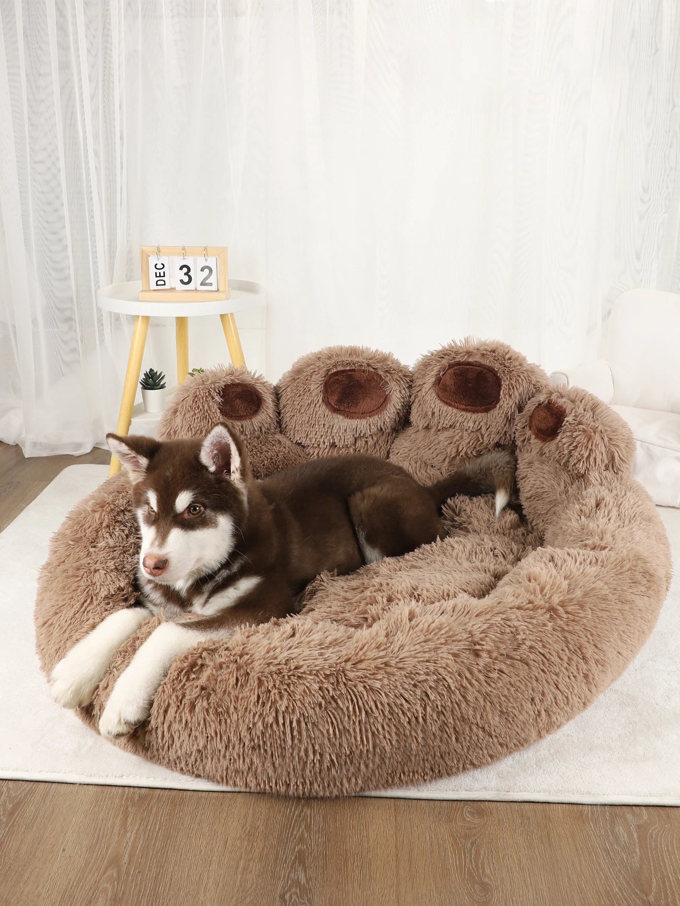 Fluffy Pet Bed for Dogs & Cats