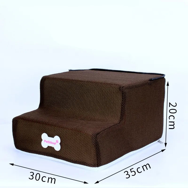 3-Step Pet Stairs for Small Dogs and Cats