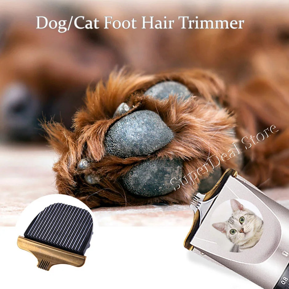 Professional All-Metal Rechargeable Dog Hair Clipper