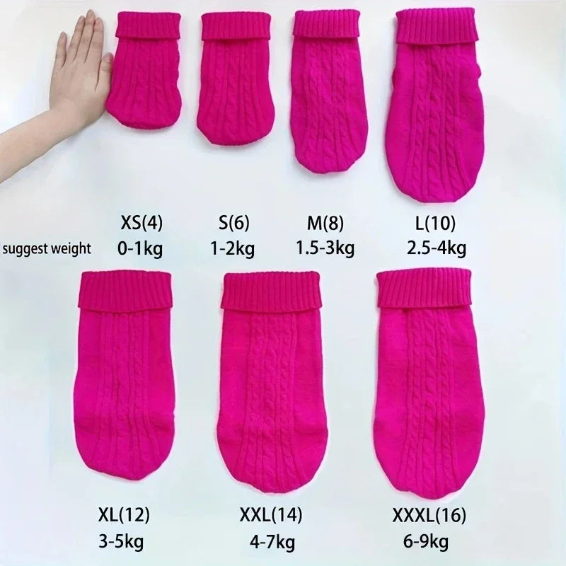Knitted Chihuahua Puppy Pet Clothes