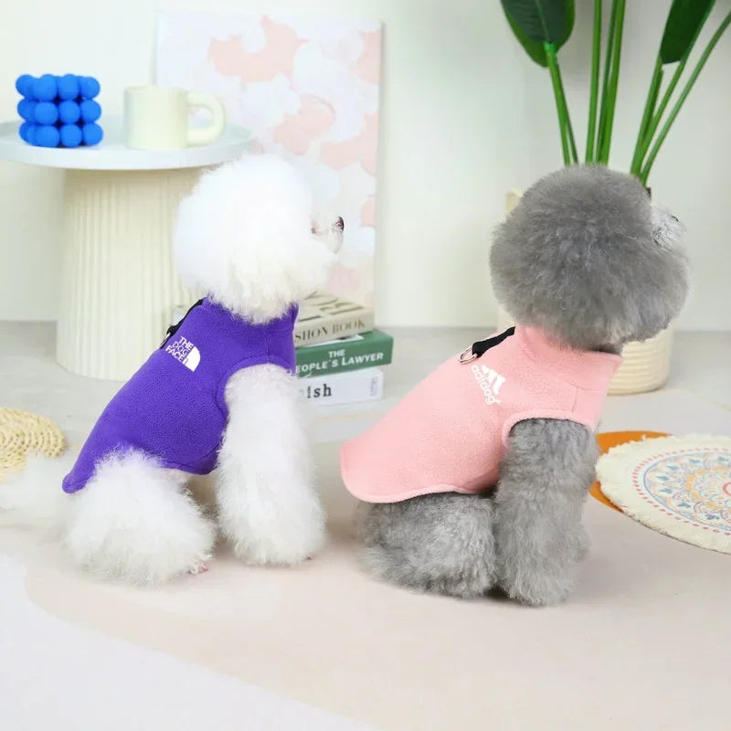 Fleece Warm Dog Sweater Vest
