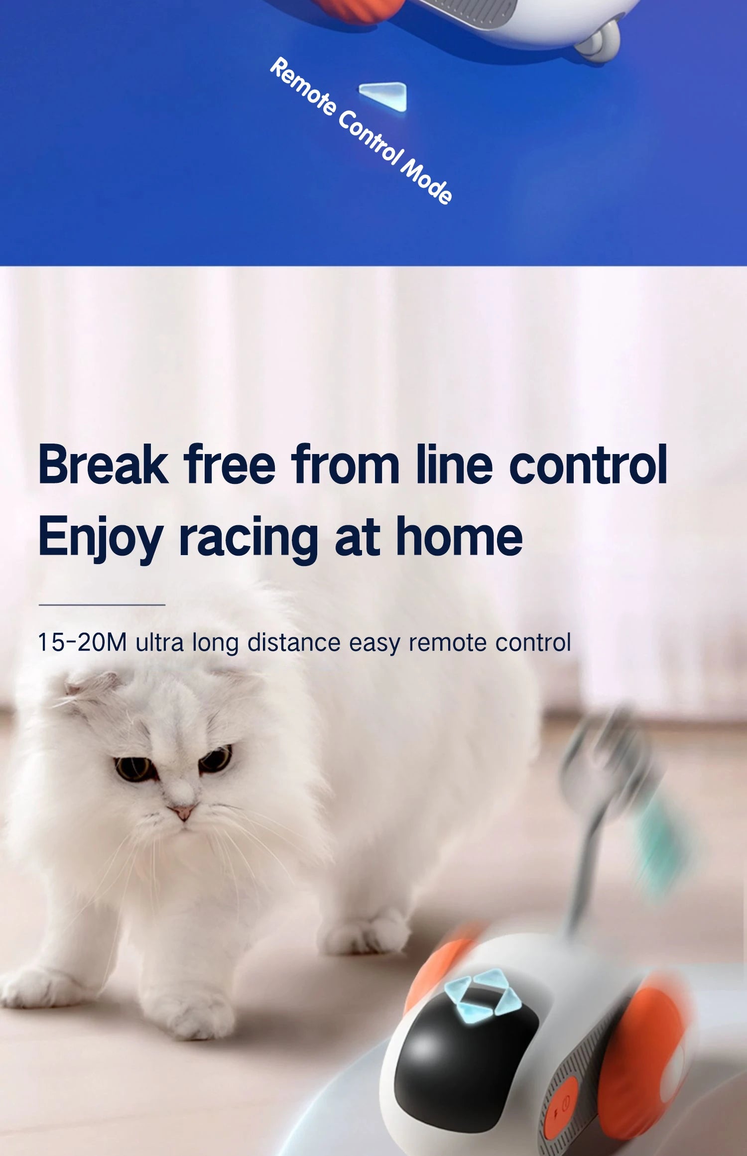Smart Interactive Cat Toy Car