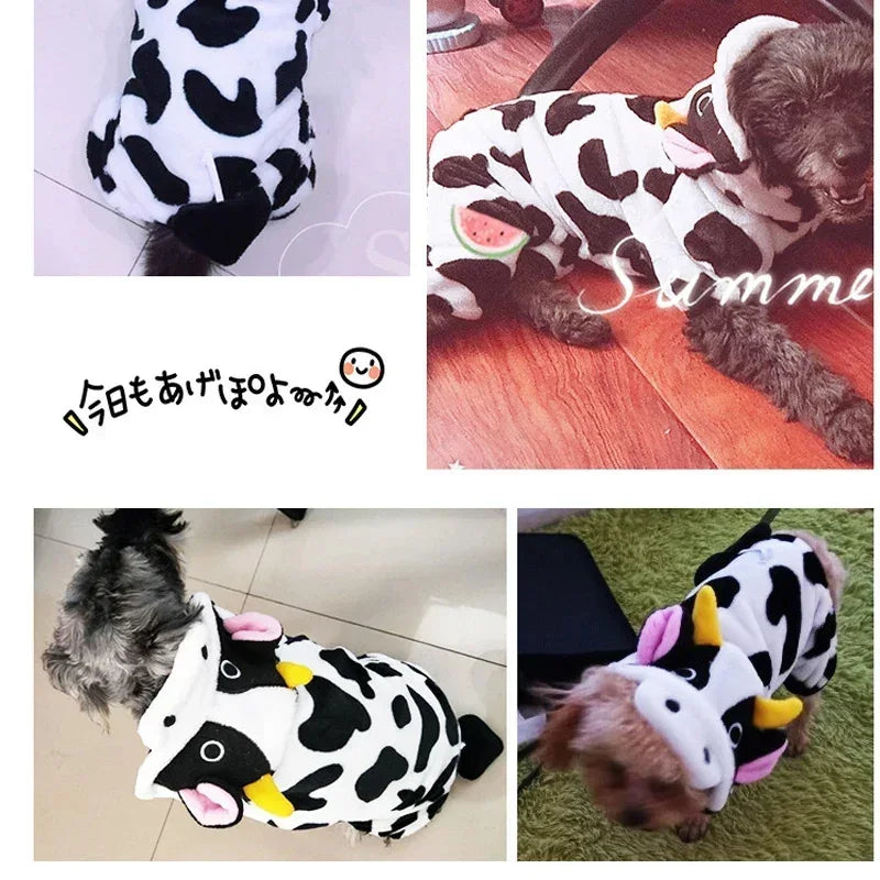 Fleece Soft Warm Dog Jumpsuit
