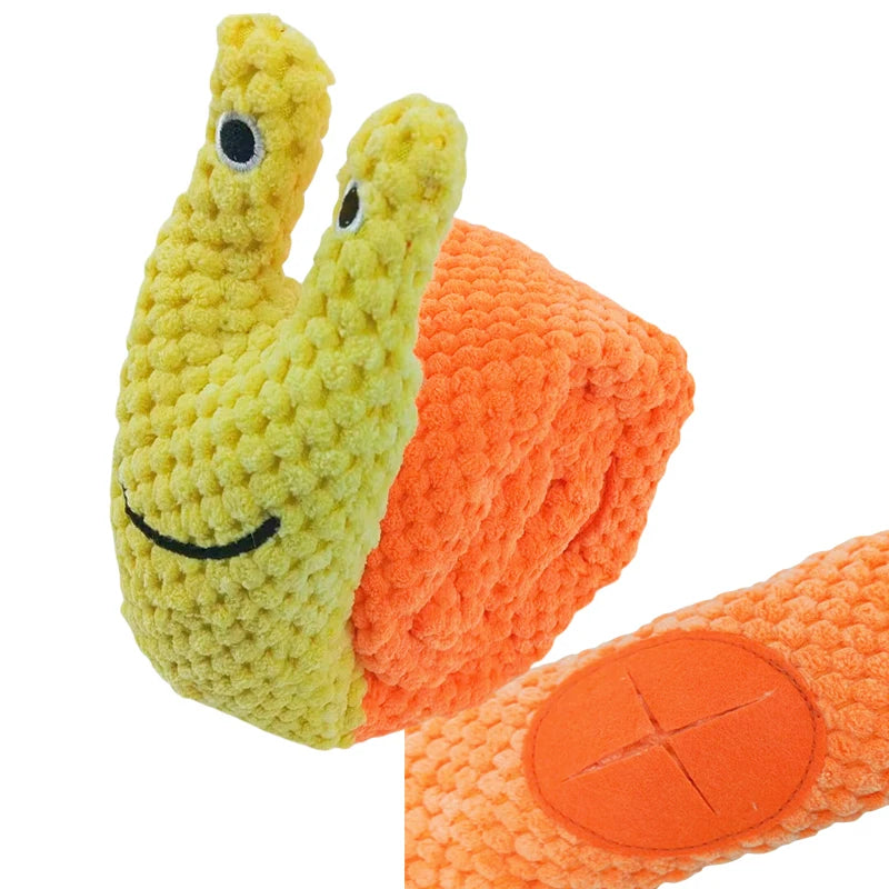 Interactive Toy Indestructible Plush Sound Squeak Puppy Toys