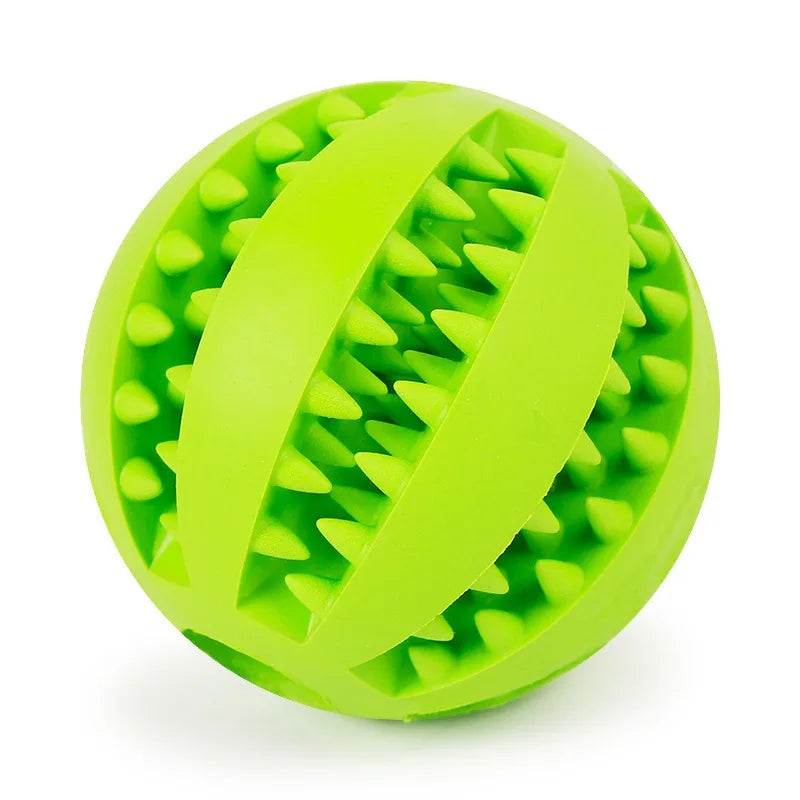 Bite-Resistant Rubber Watermelon Dog Toy