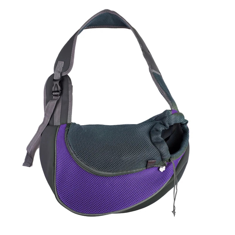 Travel Tote Shoulder Bags Mesh Pet Sling Carry Bag